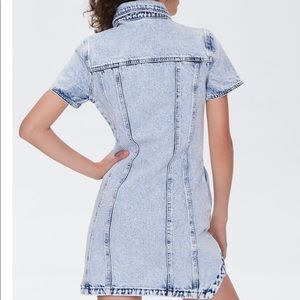Acid Wash Denim Dress from Forever 21, NWT